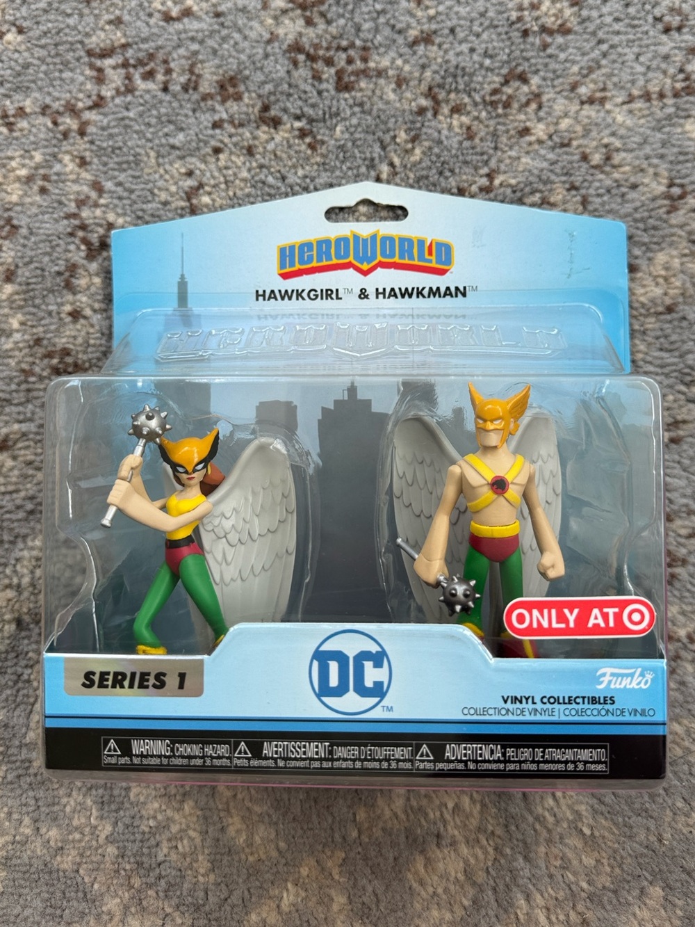 Funko HeroWorld DC Comics Hawkgirl and Hawkman Series 1 Target Exclusive